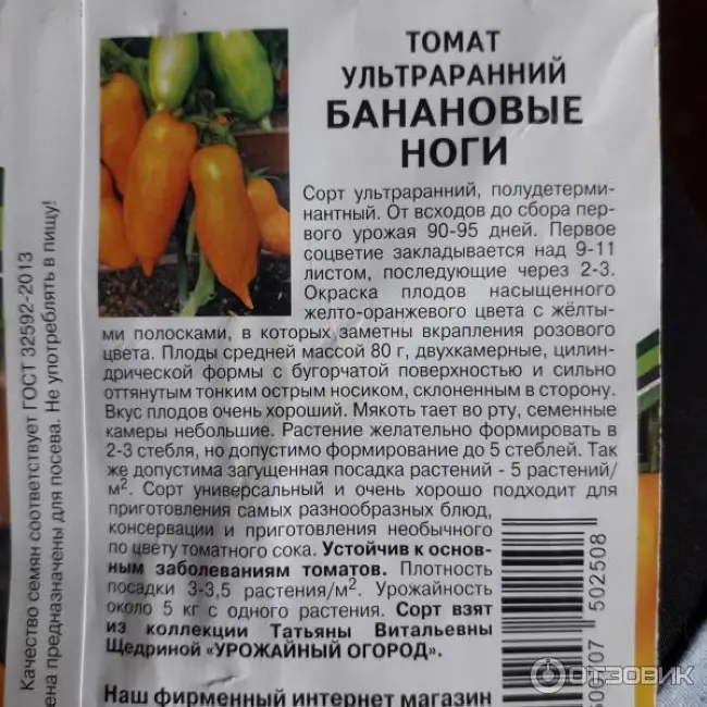 Описание и характеристика сорта томата Оранжевый банан, отзывы, фото
