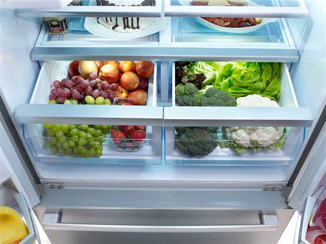 Хранение овощей в морозильной камере