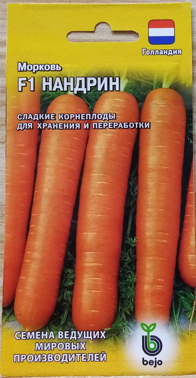 Описание Морковь Найджел F1 150 шт. (Голландия)