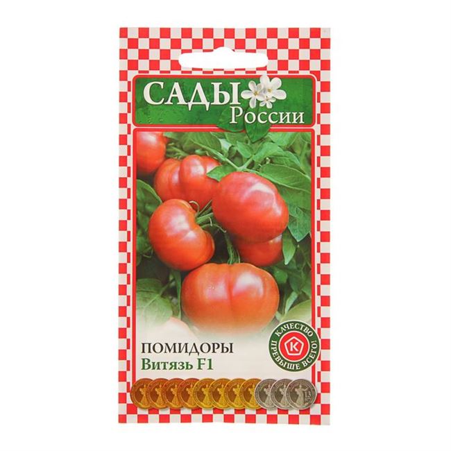 Отличительные черты томата Витязь