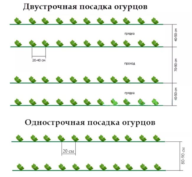 Схема посадки