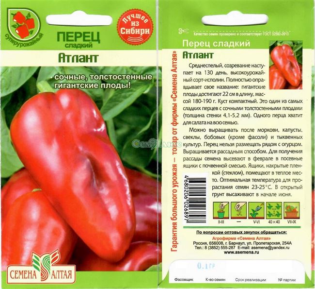 Рейтинг семян перца с описанием и фото