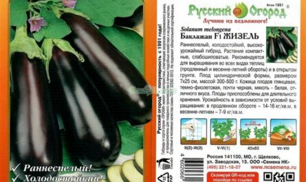 Отзыв: Семена баклажана Жизель F1 Русский огород - Высокоурожайный гибрид для выращивания на песчаной почве. Лучшее из возможного!