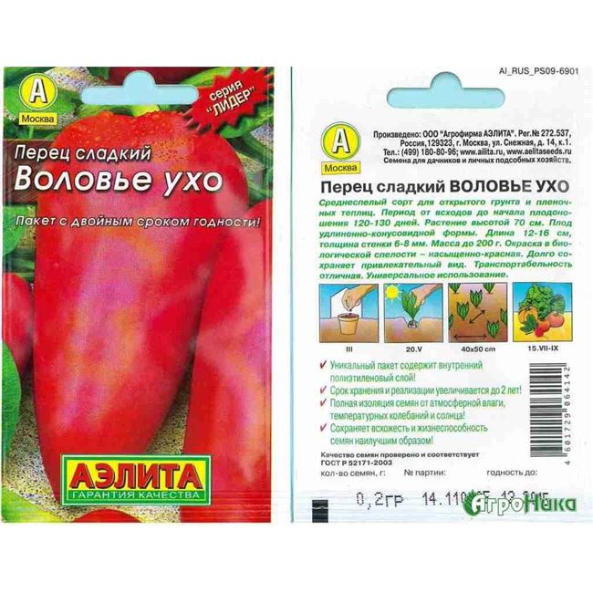 Характеристика и описание сорта перца Воловье ухо, выращивание и уход