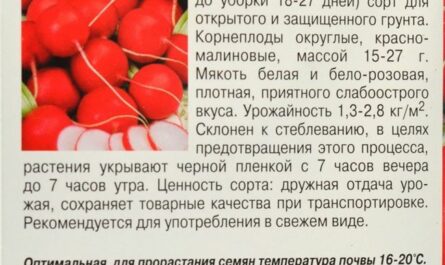 Редис Софит пакет 20 грамм семян